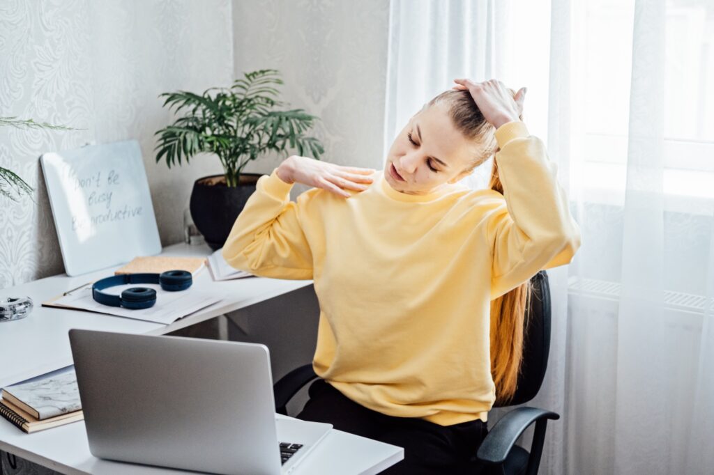 Workout at work. Office Exercises at desk, Desk Friendly Workplace Exercises To Keep Healthy at